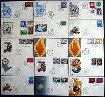 UNO - GENF 1969-85, 37 Verschiedene Offizielle FDC`s, Pracht - Other & Unclassified