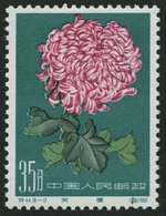 CHINA - VOLKSREPUBLIK 574 **, 1960, 35 F. Chrysanthemen, Pracht, Mi. 100.- - Andere & Zonder Classificatie