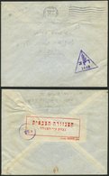 ISRAEL 1967, Dreieckiger Feldpoststempel 2648 Und Handschriftlicher Vermerk Aktiver Dienst Sowie Poststempel Von Haifa A - Other & Unclassified