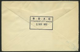 LIBANON 559,565 BRIEF, 1957, B.O.A.C. Erstflug London-Colombo, Brief Nach Frankfurt, Pracht - Lebanon