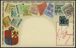 MAURITIUS Ca. 1920, Briefmarkenserie, Ungebrauchte Karte, Pracht - Mauritius (1968-...)