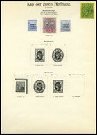 KAP DER GUTEN HOFFNUNG O, Alter Sammlungsteil Bis 1890 Mit 8 Kap-Dreiecken, Etwas Unterschiedlich, Besichtigen! - Capo Di Buona Speranza (1853-1904)