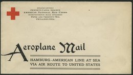 US-FLUGPOST 1910, USA-Pionierflug No.1 (AAMS-Katalog), Welterster Katapultflug Vom Hamburg-Amerika Linien Dampfer Kaiser - 1c. 1918-1940 Briefe U. Dokumente