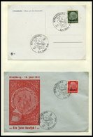 SLG., LOTS DEUTSCHLAND Interessante Briefpartie, Meist Deutschland Von Ca. 1900 - 1960, Im Album, über 140 Meist Mittler - Collezioni