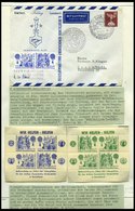 SLG. EUROPA Ca. 1958-62, Sammlung Mit 41 Belegen, U.a. Kinderdorf-Ballonpost, Underberg-Luftschiffpost, Kronfeld-Gedenks - Autres & Non Classés