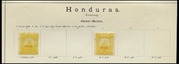 SLG. ÜBERSEE *,o,Brief , 1866-89, Alter Kleiner Sammlungsteil Mittelamerika Von 88 Werten Und 2 Belegen (u.a. Halbierung - Sonstige & Ohne Zuordnung