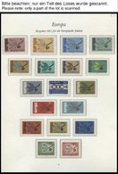 EUROPA UNION **, 1965-68, Zwerg Mit Frucht, Stilisiertes Boot, Zahnräder Und Kreuzbartschlüssel, 4 Komplette Jahrgänge, - Colecciones