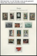 EUROPA UNION **, 1975, Gemälde, Kompletter Jahrgang, Pracht, Mi. 155.10 - Collections