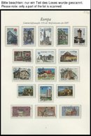 EUROPA UNION O, 1978, Baudenkmäler, Kompletter Jahrgang, Pracht, Mi. 99.50 - Collezioni