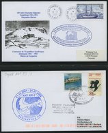 SONSTIGE MOTIVE 1999-2008, Antarktis-Expedition, 49 Verschiedene Belege Im Spezialalbum, Pracht - Non Classificati