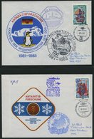 SONSTIGE MOTIVE 1958-89, DDR-Antarktisforschung, Sammlung Mit über 200 Verschiedenen Belegen Im Briefalbum, Pracht - Non Classés