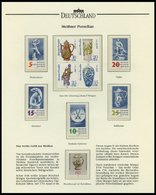 SONSTIGE MOTIVE **,Brief,BrfStk , Deutschland, Sammlung In 5 Spezialalben, Dabei FDC`s, Gedenkblätter, Numisbriefe, Zusa - Non Classés