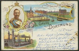 DEUTSCHLAND ETC. DORTMUND, Eine Gruss Aus.. Karte Von 1900 - Otros & Sin Clasificación