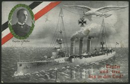 ALTE POSTKARTEN - SCHIFFE KAISERL. MARINE BIS 1918 S.M.S. Emden, 13 Karten, Dabei 2 Feldpostkarten Und Eine Künstlerkart - Guerre