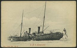 ALTE POSTKARTEN - SCHIFFE KAISERL. MARINE BIS 1918 S.M.S. Kaiseradler, Eine Ungebrauchte Karte - Warships