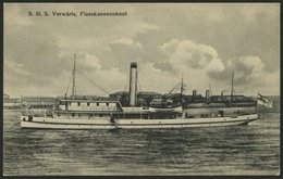 ALTE POSTKARTEN - SCHIFFE KAISERL. MARINE S.M.S. Vorwärts, Flusskanonenboot, Ungebrauchte Karte - Guerra