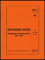 PHIL. LITERATUR Die Gebühren Im Deutschen Reich 1923-1933, Heft 42, 1998, Infla-Berlin, 48 Seiten - Filatelia E Historia De Correos