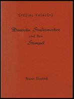 PHIL. LITERATUR Deutsche Sondermarken Und Ihre Stempel - Spezial Katalog, 1961, Franz Drabick, 64 Seiten, Mit Bewertunge - Philately And Postal History