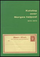 PHIL. LITERATUR Katalog Over Norges Helpost 1872-1972, 1971, Oslo Filatelistklubb, 79 Seiten, In Norwegisch Und Englisch - Philatelie Und Postgeschichte