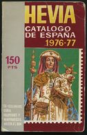 PHIL. LITERATUR Catalogo Hevia De Sellos De España, 30. Edicion, 1976/77, 282 Seiten, Einband Leichte Gebrauchsspuren - Filatelia E Historia De Correos