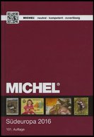 PHIL. KATALOGE Michel: Südeuropa-Katalog 2016, Band 3, Alter Verkaufspreis: EUR 68.- - Philatelie Und Postgeschichte