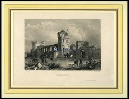 ANDERNACH, Teilansicht, Stahlstich Von Verhas/Winkles Um 1840 - Lithographien