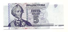 Transnistria - 5 Rubli 2007 ---- - Andere - Europa