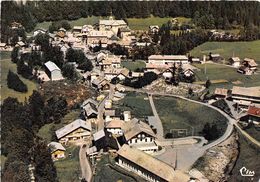 74-ABONDANCE- VUE AERIENNE , CENTRE DU VILLAGE - Abondance