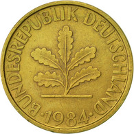 Monnaie, République Fédérale Allemande, 10 Pfennig, 1984, Stuttgart, TTB+ - 10 Pfennig