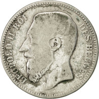 Monnaie, Belgique, Leopold II, 2 Francs, 2 Frank, 1867, TB, Argent, KM:30.1 - 2 Francs