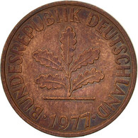 Monnaie, République Fédérale Allemande, 2 Pfennig, 1977, Karlsruhe, TTB - 2 Pfennig