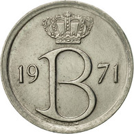 Monnaie, Belgique, 25 Centimes, 1971, Bruxelles, TTB+, Copper-nickel, KM:154.1 - 25 Cents