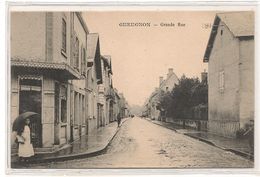 Gueugnon -  Grande Rue  - RARE -  CPA° - Gueugnon