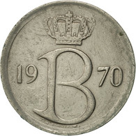 Monnaie, Belgique, 25 Centimes, 1970, Bruxelles, TTB+, Copper-nickel, KM:153.1 - 25 Cent