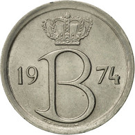 Monnaie, Belgique, 25 Centimes, 1974, Bruxelles, TTB+, Copper-nickel, KM:154.1 - 25 Cent