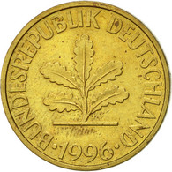 Monnaie, République Fédérale Allemande, 10 Pfennig, 1996, Stuttgart, TTB+ - 10 Pfennig