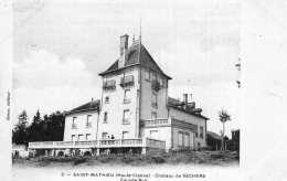 V11544 Cpa 87 Saint Mathieu - Château De Sechers, Façade Sud - Saint Mathieu