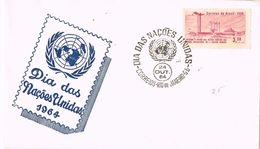 25342. Carta F.D.C. RIO De JANEIRO (Brasil) 1964. ONU. Naciones Unidas - Briefe U. Dokumente