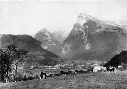 74-SAMOËNS- VUE GENERALE ET LE CRIOU - Samoëns