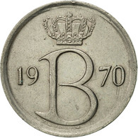 Monnaie, Belgique, 25 Centimes, 1970, Bruxelles, TTB+, Copper-nickel, KM:154.1 - 25 Cent