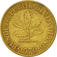 Monnaie, République Fédérale Allemande, 10 Pfennig, 1970, Hambourg, TTB+ - 10 Pfennig
