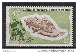AFARS ET ISSAS 1975 - Coquillage RANELLA SPINOSA - Neuf ** (MNH) Sans Charniere (Yver 394) - Unused Stamps
