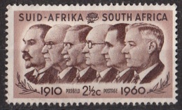 245 Sud Africa 1961 Primi Ministri - Ungebraucht