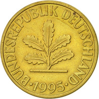 Monnaie, République Fédérale Allemande, 10 Pfennig, 1995, Karlsruhe, TTB+ - 10 Pfennig