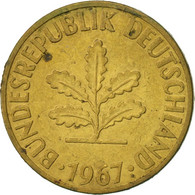 Monnaie, République Fédérale Allemande, 10 Pfennig, 1967, Hambourg, TTB+ - 10 Pfennig