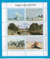 TIMBRES  STAMP VIGNETTE De COLLECTION POUR LES  MUSEES    EUGENE  LOUIS BOUDIN - Collections