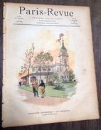 RARE PARIS REVUE 1889 25 CHARLES BIQUAL EXPO UNIVERSELLE LE VENEZUELA LOUIS TAUZIN LES HANNETONS LECOULTRE - Autre Magazines