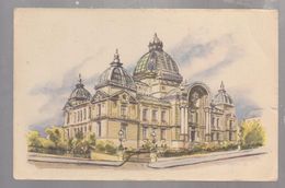 Postcard ROMANIA  1958 ,BUCHAREST LE PALAIS DE LA CAISSE D`EPAIGNE   ET CONSIGNATIONS - Briefe U. Dokumente