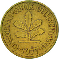 Monnaie, République Fédérale Allemande, 5 Pfennig, 1977, Karlsruhe, TTB+ - 5 Pfennig