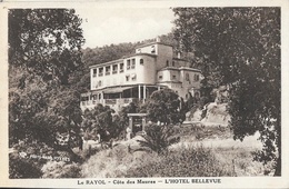 Côte Des Maures - Le Rayol - L'Hôtel Bellevue - Carte Photo-Radio Hyères, Non Circulée - Alberghi & Ristoranti